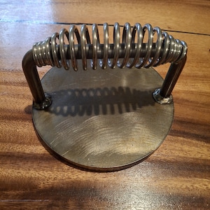 Extra Thick 6 Inch Grill Press