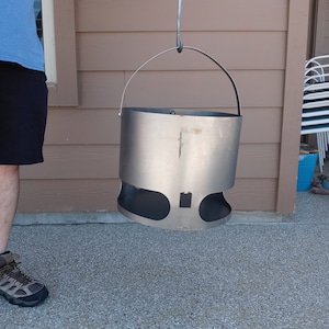 Smoker Basket Hook- Hand Forged