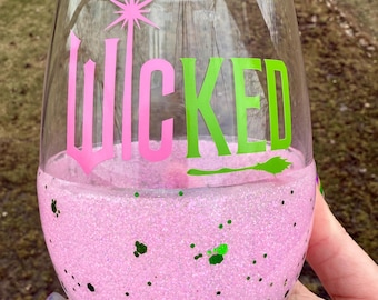 Slecht wijnglas