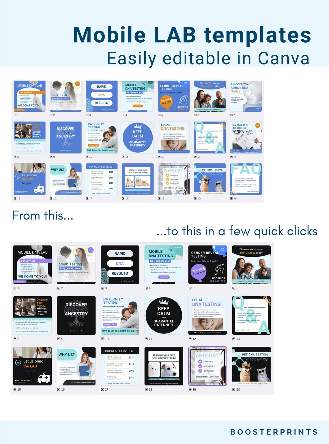 Lab Ig Mobile Lab Testing IG Mobile DNA Testing Instagram Medical Template ...