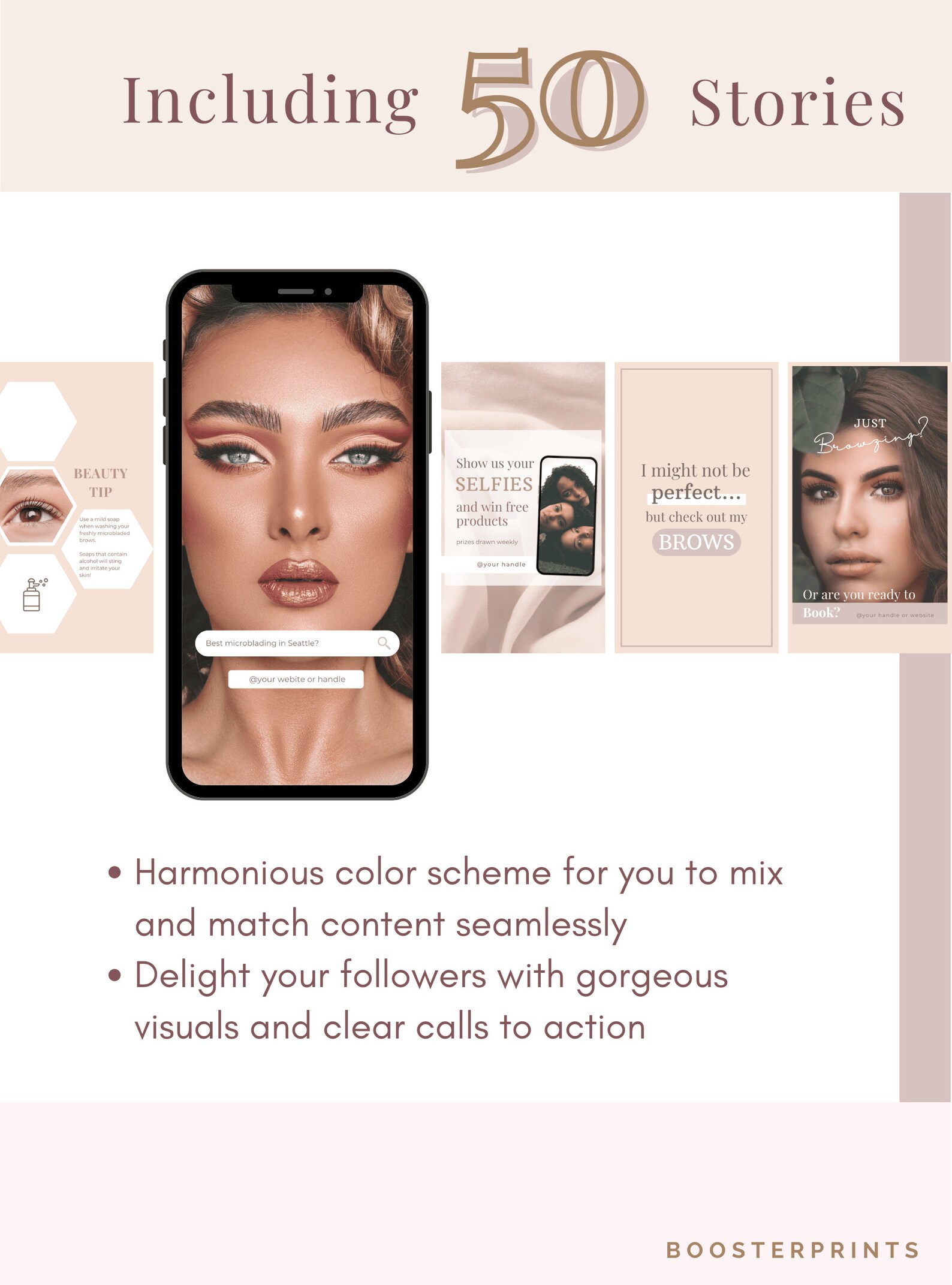 Microblading Instagram Posts PMU Flyers Brow IG Posts IG Stories ...