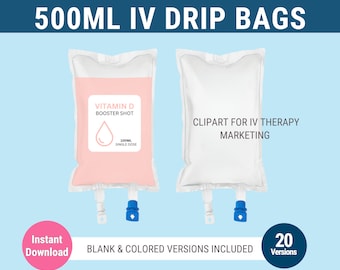 IV therapy canva clipart iv drip bag IV infusion template iv therapy bag iv drip bag iv bag iv hydration iv template iv hydration