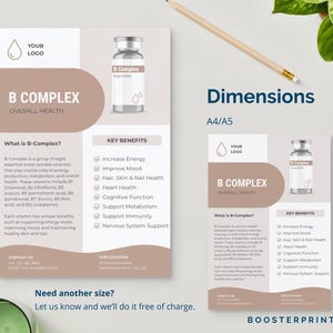 B-complex Vitamin Flyer IV Therapy Template B-complex Flyer IV Therapy ...