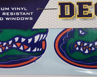 Florida Gators 2in 2-pk Gatorhead Decal