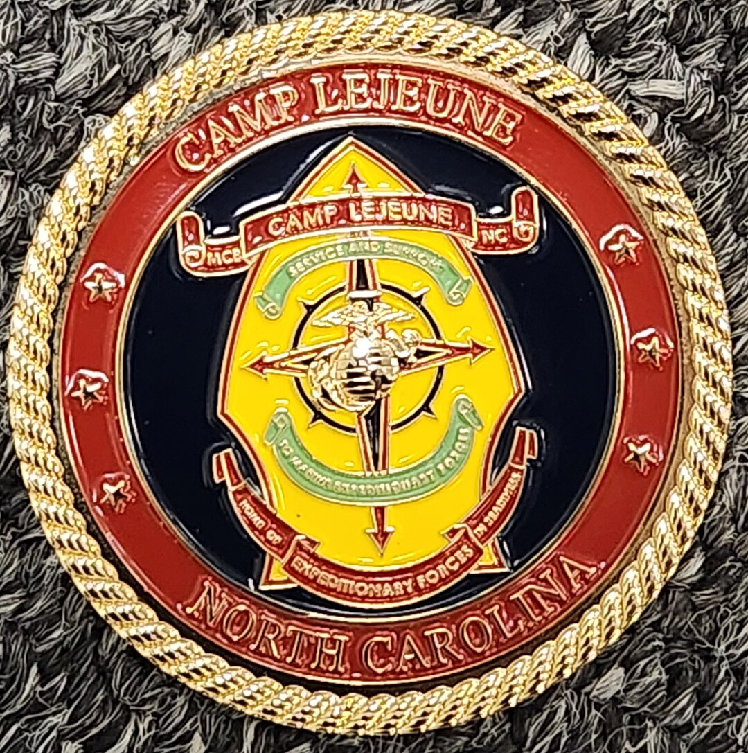 Camp Lejeune Challenge Coin Etsy
