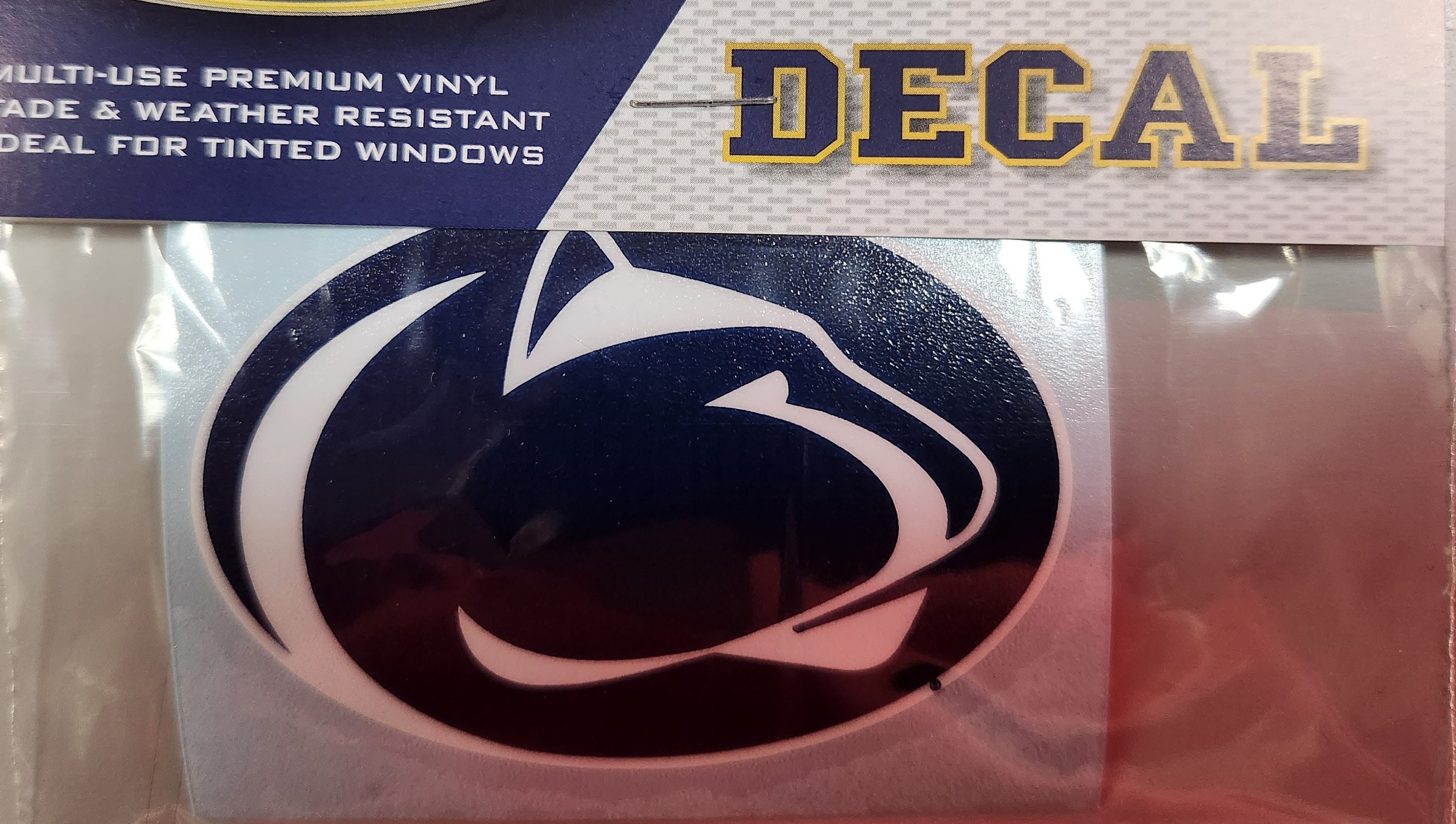 Penn State Nittany Lions (Set of 2) for Yeti Tumbler Code Blue Vinyl Decal