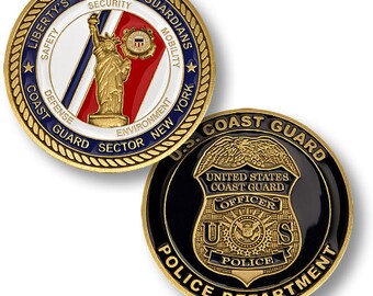 USCG Police Department Challenge Coin