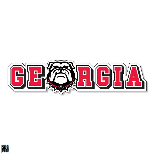 Georgia Bulldogs 10in Decal