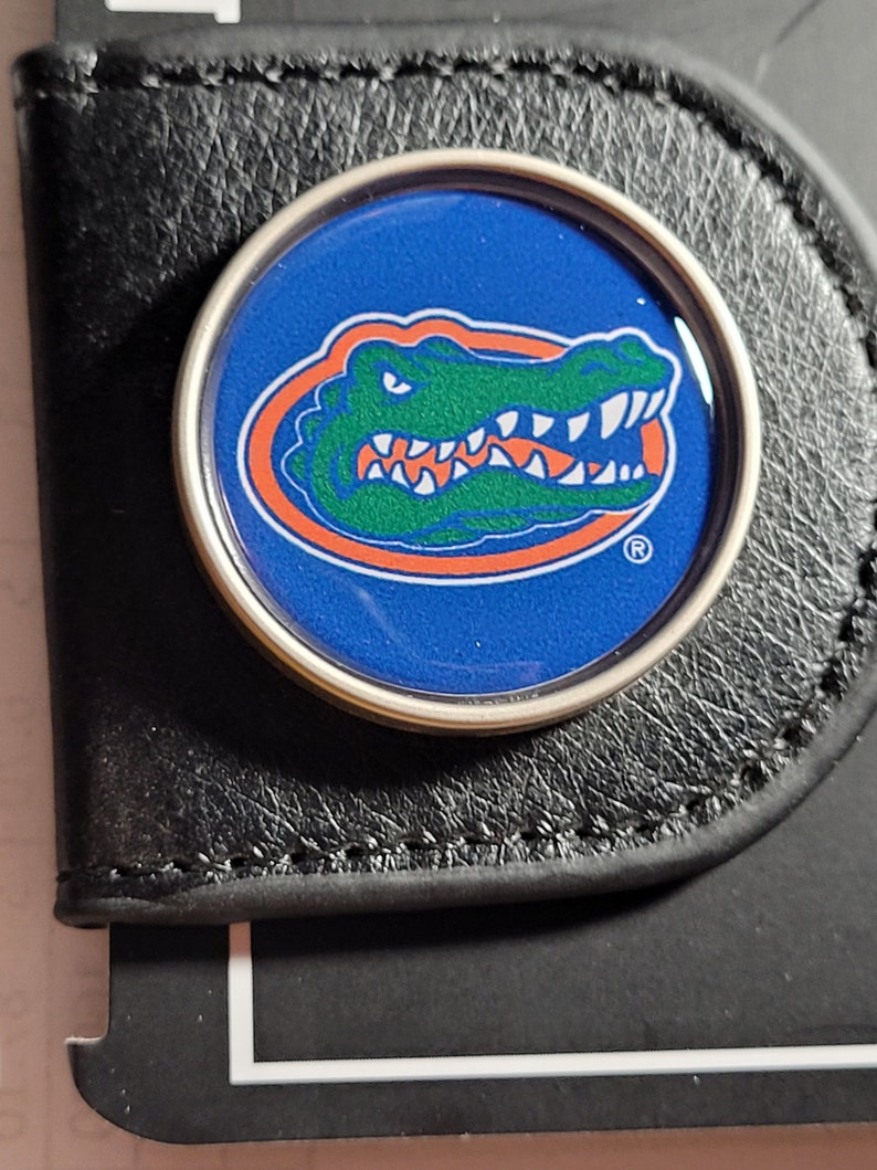 University of Florida Wallet Money Clip Etsy