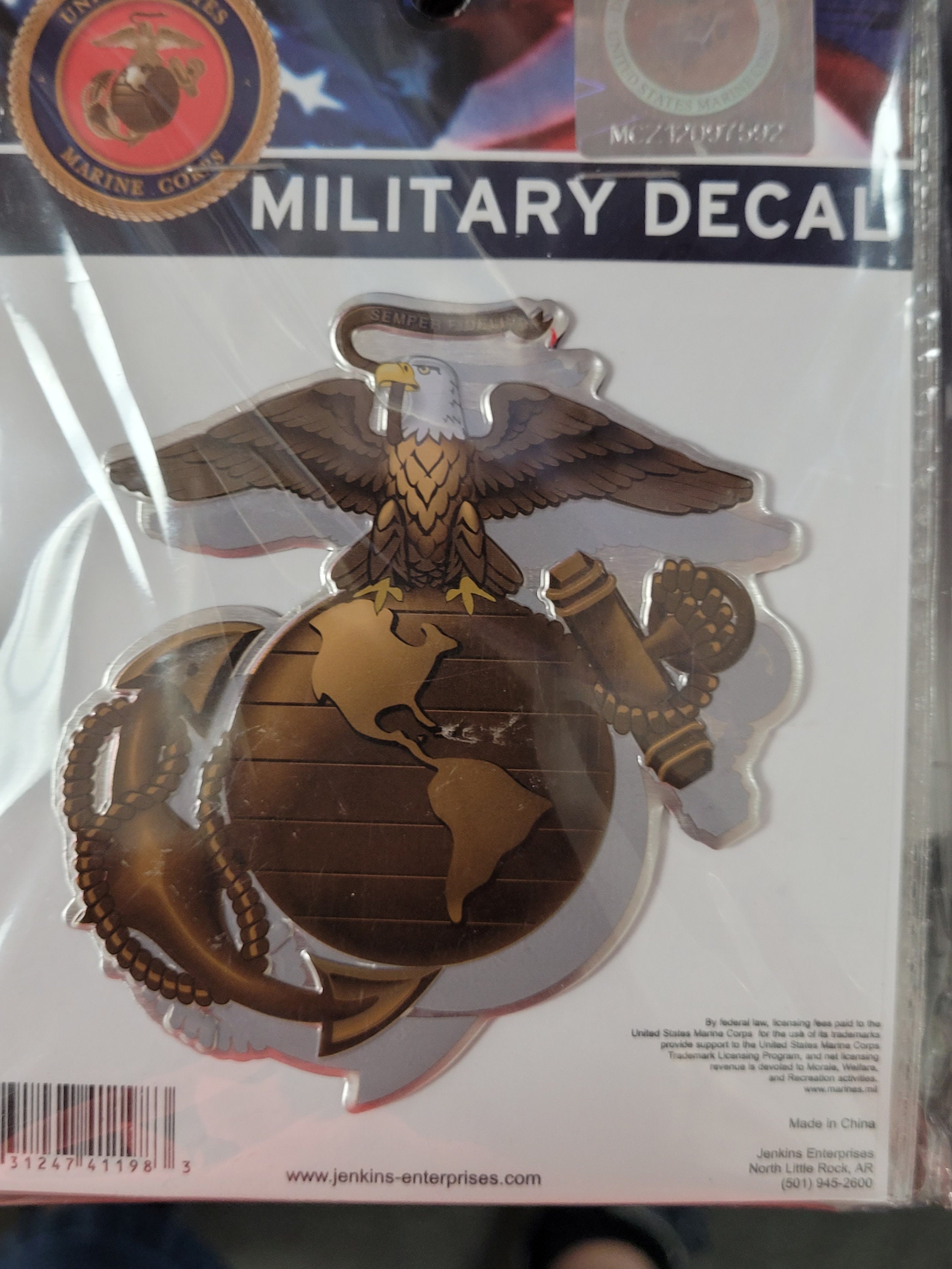 MCM Die Cut Magnet - The Marine Shop