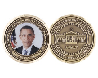 Obama 2nd Term Challenge Coin