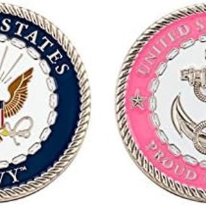 US Navy Proud Mom Coin