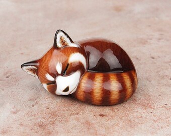 Red Panda Figurine Etsy Red Panda Figurine Etsy