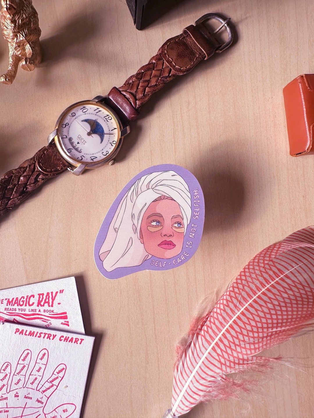Self Care is Not Selfish Sticker // Die Cut, Matte, Vinyl, Waterproof ...