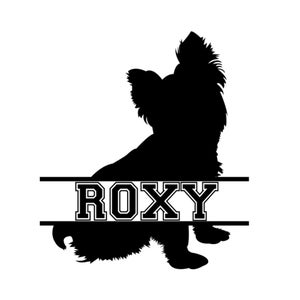 Yorkshire terrier svg cut files