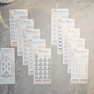 Homegoals Spaaruitdaging Bundel DIN A6 / 10 Flexibele Uitdagingen / Spaarmethode / Budgetblad Duits / Envelopmethode voor Beginners l Boho Stijl