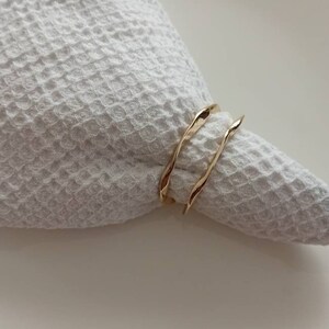 4 Gold Metal Napkin Rings, Wedding Table Decor, Gold Serviette Ring ...