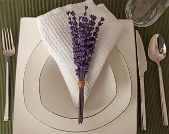 10 mini ramos de lavanda seca, flores para mesas de boda, decoración de mesa con lavanda, flor natural, recuerdo rústico para fiestas, decoración de mesa, arreglo floral para mesa