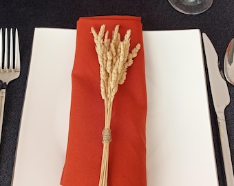 10 flores secas estilo bohemio para mesa de boda, decoración de mesa beige, centro de mesa floral para boda, acento rústico para el hogar, flores para mesa de invitados, decoración de recepción.