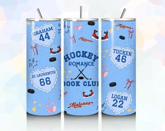 Off College Tumbler Wrap | 20 Unzen Tumbler Wrap | Feldhockey Romanze | Briar Hockey | Digitale Elemente | Sublimationsverpackung | Briar U |