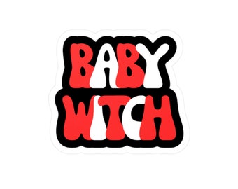 Witchy Sticker, Witch Sticker, Magical Sticker, Witch BFF Sticker