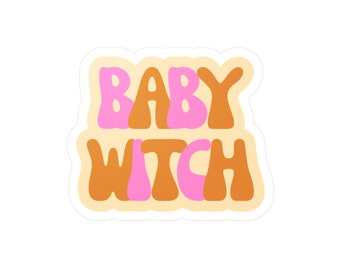 Witchy Sticker, Witch Sticker, Magical Sticker, Witch BFF Sticker