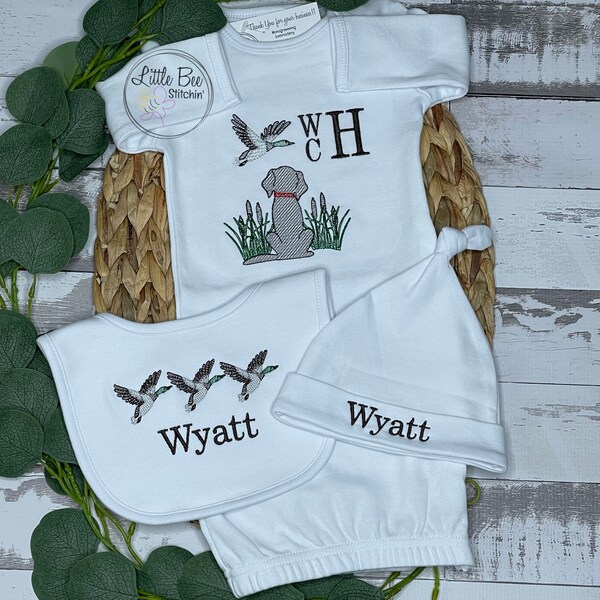 Embroidered Newborn Etsy