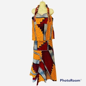 Ankara Skirt Blouse Etsy Canada