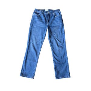 Frame Le High Straight y blue Casual Denim Women&#39;s Jeans. Size 31