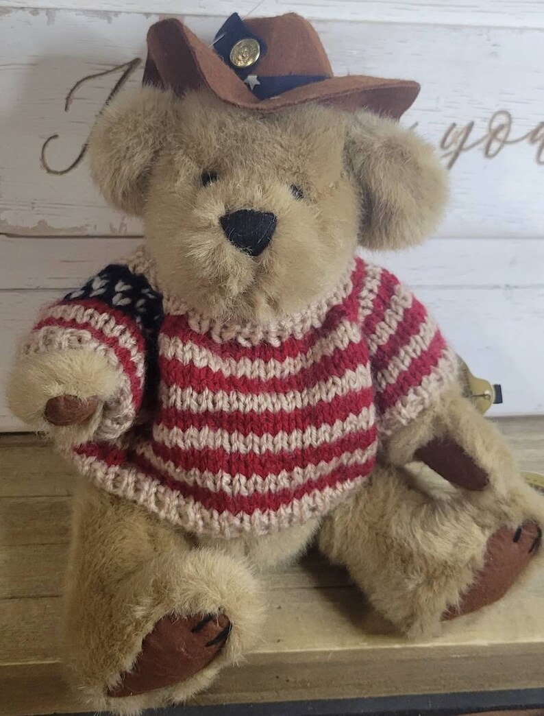 Brass Button Collectible Bears Cody the Friendship Bear. Etsy