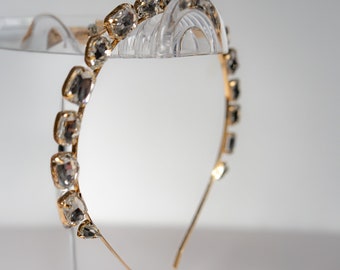 Dazzling Diamond-Studded Princess Headband | Regal Hair Accessory