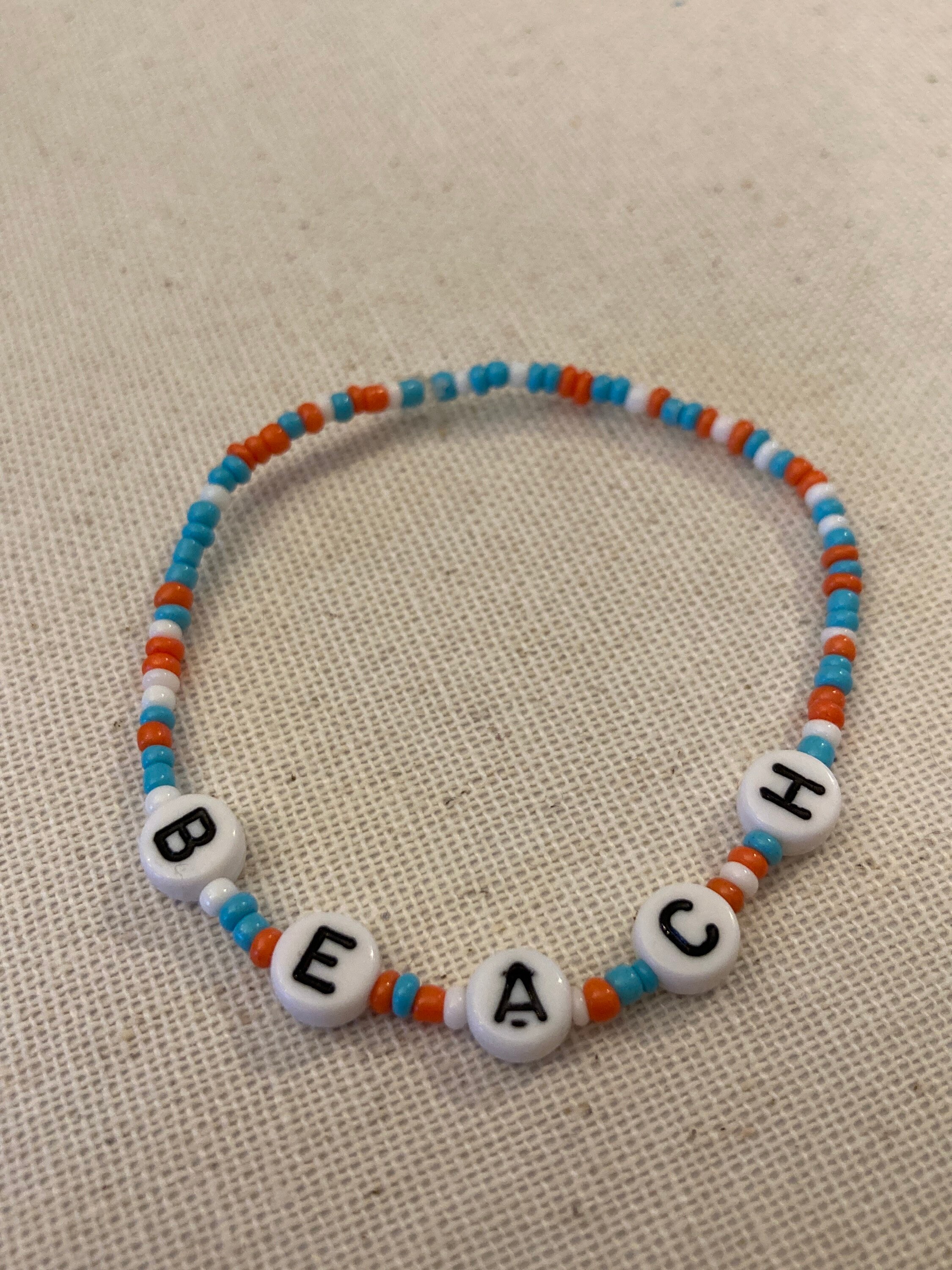 Color Pop Letter Bead Bracelet – IsabelleGraceJewelry