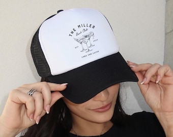 Custom Bachelorette Trucker Hat: Beach Party Bridal Gift