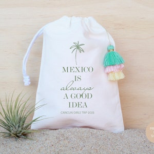 Mexico Is Always A Good Idea - Mexico Wedding - Mexico Bachelorette Favors - Personalized Wedding Favors - Hangover Kit