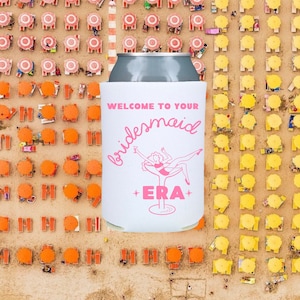 In Your Bachelorette Era Custom Can Cooler - Era Themed Bachelorette - Bach Drink Holder - Custom Can Cooler - Bachelorette Favors