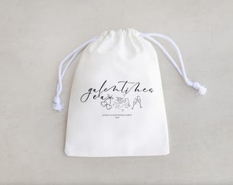 Personalized Galentines Gift Bag: Coquette Party Favor