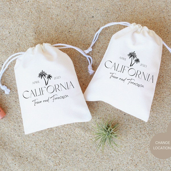 Wedding Guest Favors - California Wedding Favors - Wedding Favor Bags - Wedding Hangover Kits - Wedding Recovery Kits - Wedding Favors