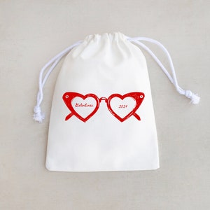Galentines Day Gift Bag - Heart Sunglasses Bag - Valentines Gift Bag - Galentines Party Favors - Galentines Party - Valentines Gifts - Love