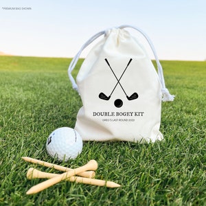 Double Bogey Kit - Bachelor Party Hangover Kit - Golfing Bachelor Party - Bachelor Party Recovery Kit - Bachelor Party Favors - Hangover Kit