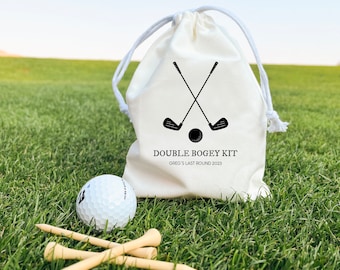 Golfing Bachelor Party Hangover Kit: Double Bogey Favors