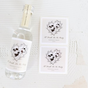 Til Death Do Us Party, Bachelorette Shooter Labels, Bachelorette Party Favors, Custom Bachelorette Shooters, Bachelorette Shooters