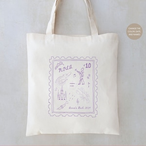New Orleans Stamp Tote - New Orleans Bachelorette - NOLA Bachelorette Totes - NOLA Bach Favors - New Orleans Wedding Favors - NOLA tote bags