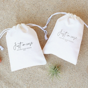 Just In Case - Hangover Kit - Wedding Recovery Kit - Custom Hangover Kit - Bachelorette Hangover Kit - Just In Case Recovery Kit