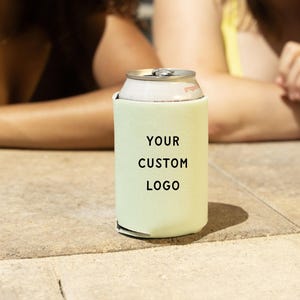 Custom Logo Can Coolers: Bachelorette Party Favors