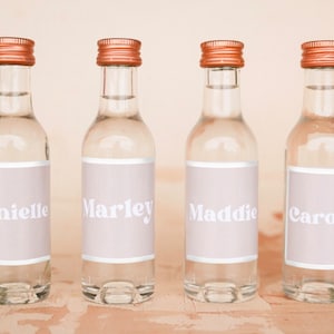 Custom Name Shooters, Bachelorette Party Favors, Custom Bachelorette Shooters, Custom Shooter Labels, Bachelorette Shooters, Shooters