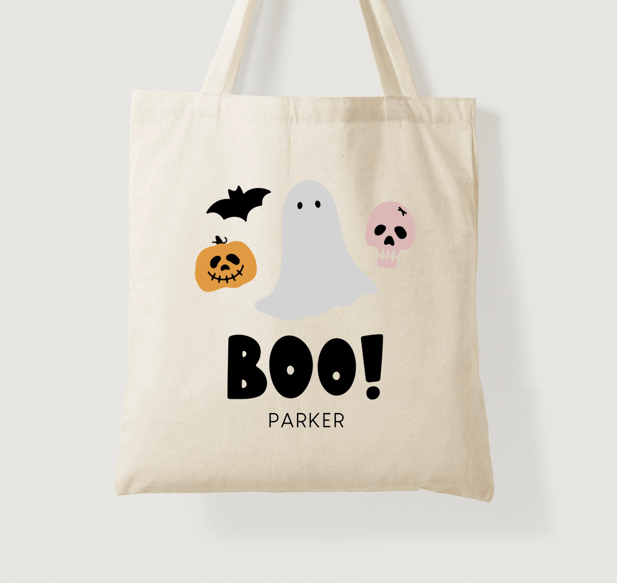 Halloween Goody Bags, Halloween Tote Candy Bagb, Halloween Pumpkin Bag