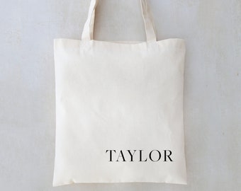 Personalized Name Tote - Name Tote - Bridesmaid Tote - Bridesmaid Name Tote - Personalized Bridesmaid Favors - Bachelorette Totes - Name Bag