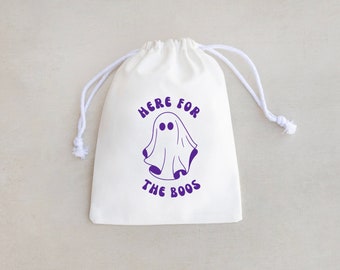 Here For The Boos Halloween Favor Bag: Hangover Kit