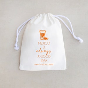 Mexico Is Always A Good Idea - Mexico Wedding - Mexico Bachelorette Favors - Personalized Wedding Favors - Hangover Kit
