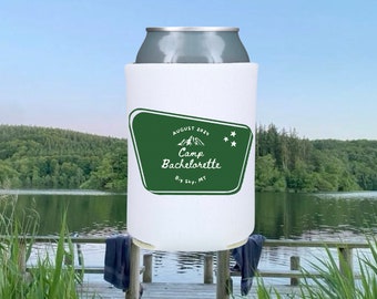 Camp Bachelorette Can Cooler: Custom Party Favors